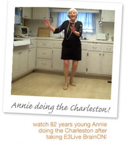 82 Year Old doing the Charelston E3Live Blue Green Algae 